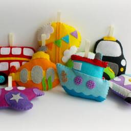 Individual Custom Sewn Decoration. Listing For One Felt Ornament Of Your Choice - thumbnail 2