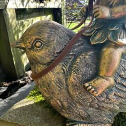 Fairy Bird Ornament, Garden, Ornaments, Fairy Gifts, Garden Planter Small Fairy, Gift - thumbnail 3