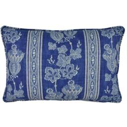 Kate Forman - Maude Blue Self Piped Cushion Cover Pillow Throw Designer Home Decor - thumbnail 2