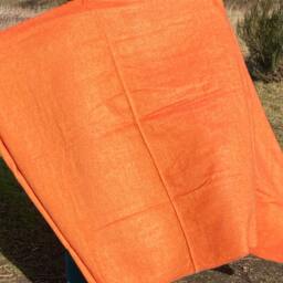 Sweet Warm Large Woollen Blanket Soft Oversized Shawl/Throw Meditation Wrap Handmade Nepal - thumbnail 4