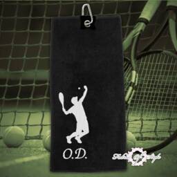 Personalized Embroidered Tennis Towel Microfibre Sports Gift - thumbnail 3
