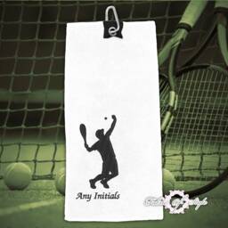 Personalized Embroidered Tennis Towel Microfibre Sports Gift - thumbnail 4