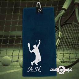 Personalized Embroidered Tennis Towel Microfibre Sports Gift