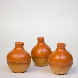 Handmade Small Ceramic Glazed Vase, Flower Vases, Wedding Guest Gift, Favor Bowl, Pitcher - thumbnail 3