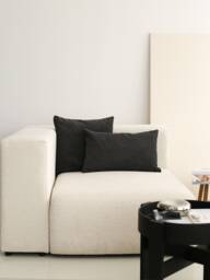 Dark Gray Linen Throw Pillow Cover, Modern Soft Lumbar Case, Anthracite Custom Cushion Contemporary Decor, 45x45cm