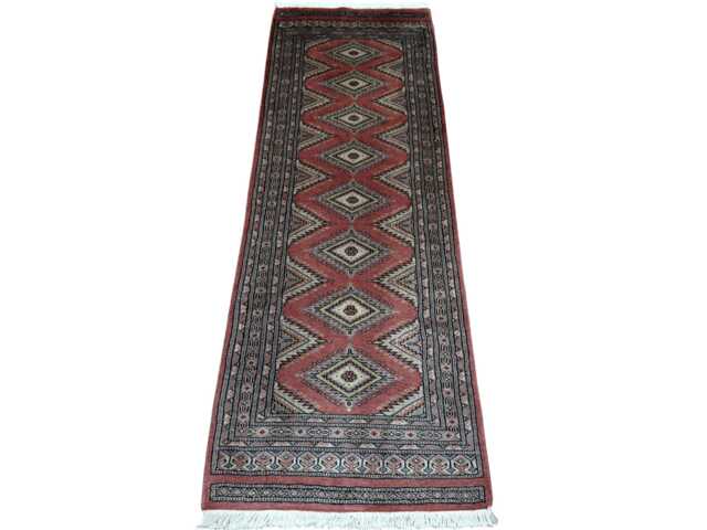 2x6 Pink Color Bokhara Rug - Runner Hallway Luxury Bukhara Fine Quality Woolen Afghan - image 1