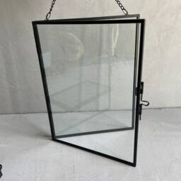 Black Picture Frames - Handmade Butterfly Frames Hanging Frame Home Decoration For Leaves Metal Design Wall Decor - thumbnail 4