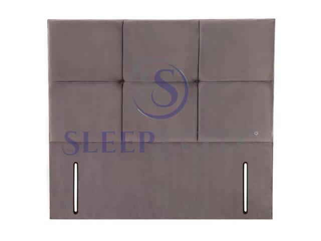 Boxy Upholstered Floorstanding Headboard - image 1
