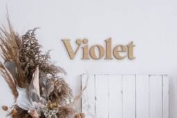 Customisable Wooden Wall Sign Personalised Name For Children's Bedroom Decor - Circe - thumbnail 1