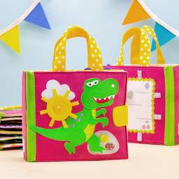 Felt Quiet Book Montessori Sensory Toy For Toddlers - thumbnail 2