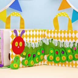 Felt Quiet Book Montessori Sensory Toy For Toddlers - thumbnail 4