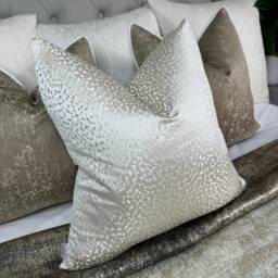Champagne Cushion Cover, Champagne Pillow Luxury Cover For Sofa Or Bed, Designer Throw Astar - thumbnail 1