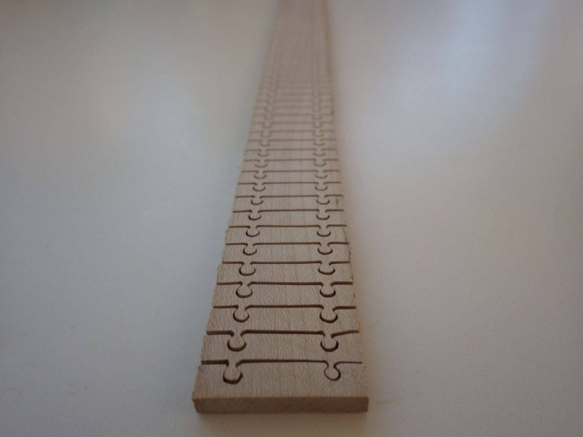 Long Maple Handmade Bar Grid Jigsaw Puzzle - image 1