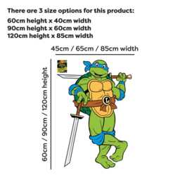 Teenage Mutant Ninja Turtles Wall Sticker - Leo Character Decal Tmnt Art - thumbnail 2