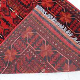2'8x9'6 Handmade Tribal Runner Rug, Khal Mohammedi Antique Piece High Pile Afghan Brand New Rug - Kitchen - thumbnail 4
