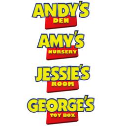 Custom Name Sticker - 500mm - Wall Sticker Andy's Room Personalised - thumbnail 3
