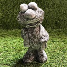 Concrete Elmo Small Garden Lawn Ornament Frost Protected - thumbnail 2