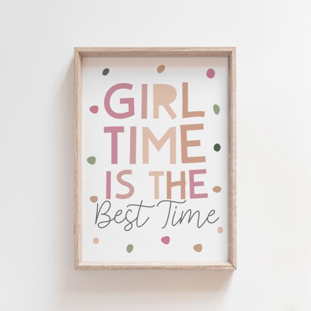 Girls Nursery Prints, Bedroom Quotes, Wall Art, Rule Print, Playroom Art - image 1