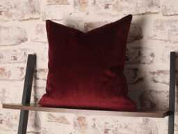Pinot Noir Luxury Velvet Cushion Cover Mid-Century Modern Wine