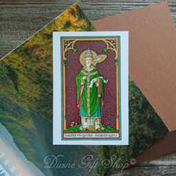 St Pope Gregory Icon Print - Patron Saint Of Students, Teachers First Benedictine Order - thumbnail 3