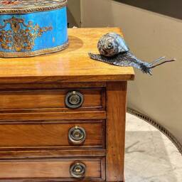 Lady Catherine There's A Snail On The Table, Wickham Shouted It's Bronze Snail Sculpture Very French Unlike Your Last Heiress, She Replied - thumbnail 4