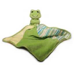 Baby Comforter Name, Frog, Frog Bedding, Knuffeldoek, Doudou Grenouille, Blanket, Personalized Gifts, Kids - thumbnail 4