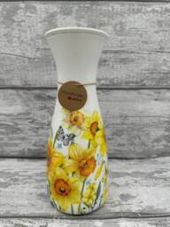Daffodil Vase, Flower Vase , Easter - Decoupage Gift, Flowers, Mother's Day Gifts - thumbnail 1