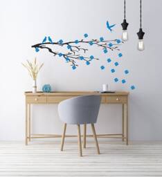 Tree Branch Vinyl Wall Decal Decor For Home, Office, Bathroom Decal, Over The Bed Decor, Decals Glass Door Window Storefront Business