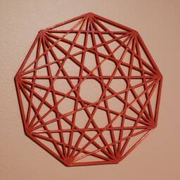 Nonagon Infinity Opens The Door - Wall Art - thumbnail 1