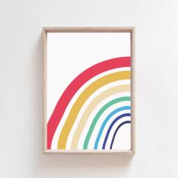 Set Of 3 Boys Nursery Prints, Rainbow Decor, Of Three Wall Art, Quotes - thumbnail 2