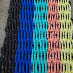 Rope Mat Made With Lobster Sunset Inspired - thumbnail 2