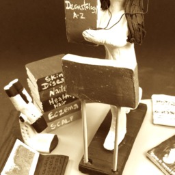 "Esthetician Figurine Custom Made, Personalized ""Facial" - thumbnail 3