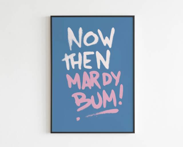 Am Inspired - Mardy Bum Lyrics Music A3 A4 A5 Wall Art Poster Print Gift - image 1
