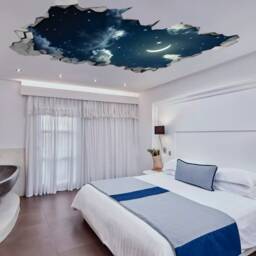 Night Sky 3D Effect Ceiling - 3D Wallpaper Wall Decals Printed Art Wall Sticker Decal Sku Nsc3Dw - thumbnail 2