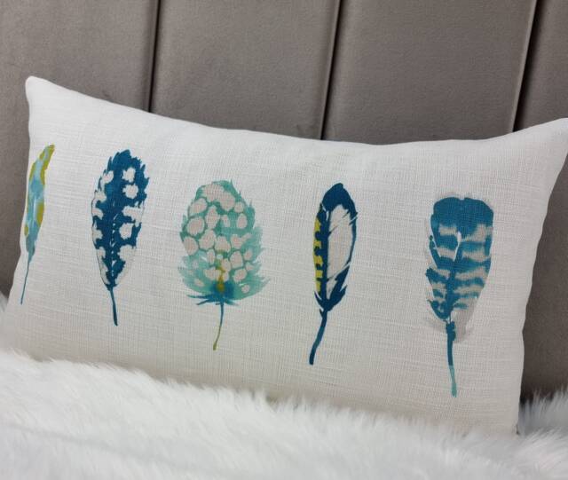 Harlequin Limosa Pillow Cover - Elegant Jade/Lagoon Accent For Stylish Home Decor - image 1