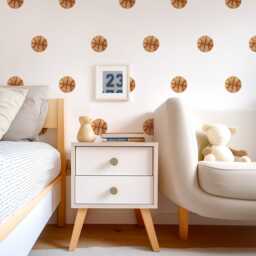 Basketball Peel-And-stick Removable Fabric Wall Decals - thumbnail 3