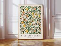 William Morris Art Print, Fruits Flower Botanical Wall Decor - thumbnail 1