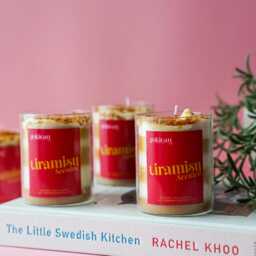 Tiramisu Scented Coconut Wax Candle, Coffee Cream Vanilla Home Fragrance - thumbnail 2