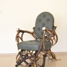 Real Antler Armchair - thumbnail 3