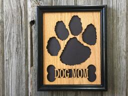 Dog Mom Picture Frame - Hold Multiple Photos - thumbnail 1