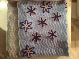 Handmade Blanket, Baby Handcrafted Newborn Pure Wool
