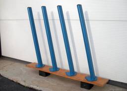 Table Legs Made Of Flat Oval Tube - thumbnail 1
