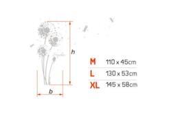 Wall Sticker Dandelion & Desired Name - Wall Decoration Floral Decal Decor Vinyl W707 - thumbnail 4