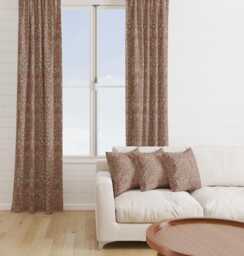 Custom Made William Morris Snakeshead Wine Blackout/Lining Curtains Pinch /Triple/Double Pleat - thumbnail 1