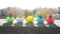 Elephant Planter Good Luck Gift For Plant Lovers - thumbnail 1