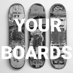 Skateboard Stool With Own Boards Chair Idea Gift For Skateboarders Hocker Mit Eigene Bretter F??r Stuhl - thumbnail 2