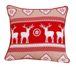 Christmas Cushion Covers Festival Cases Sofa Bed Home Decor 18''x18'' - thumbnail 2