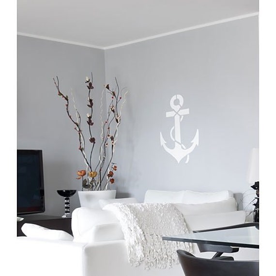 Anchor Wall Art Stencil -Medium Size - Reusable Stencils Diy Home D??cor Easy - image 1