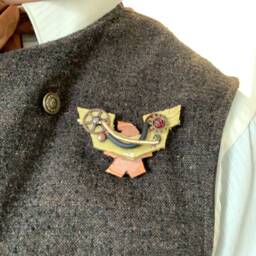 steampunk Eagle Pins - thumbnail 3