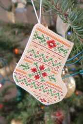 Christmas Tree Stocking Ornament - thumbnail 1